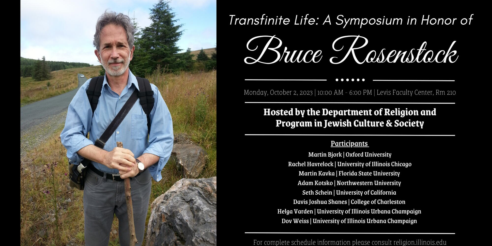 Flyer for the Bruce's event 